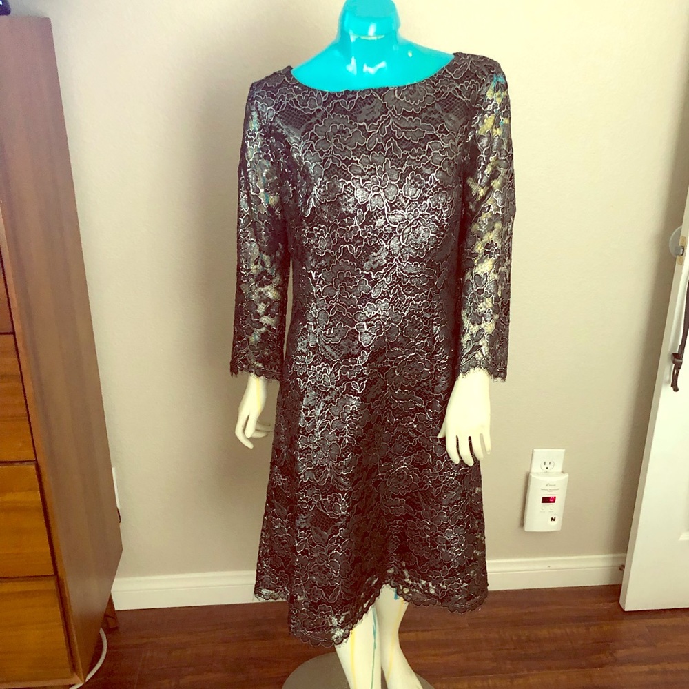 Shoshanna 3/4 Sleeve Cocktail Dress